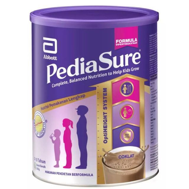 Pediasure Milk Powder Chocolate 850g Shopee Philippines