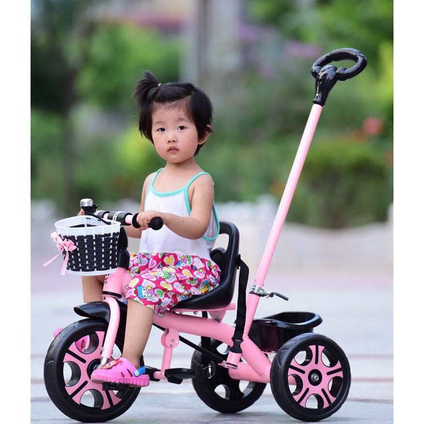 kids bike with push handle