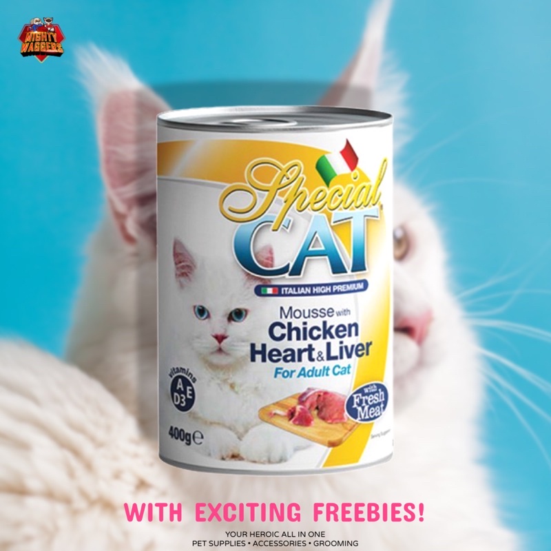 COD SPECIAL CAT MOUSSE WET CAT FOOD 400g | Shopee Philippines