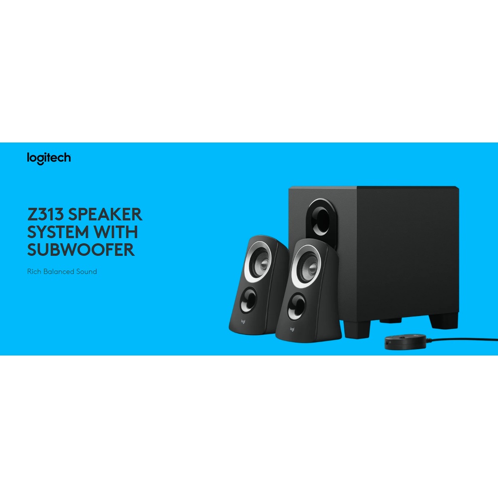 Logitech z313 watts hot sale