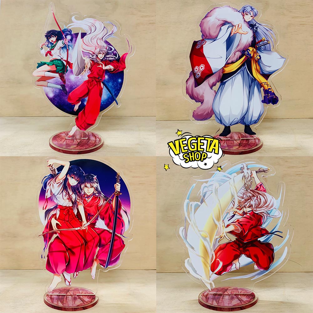 Double-sided Acrylic Mica Standee Statue Model - Inuyasha - Inu Yasha ...