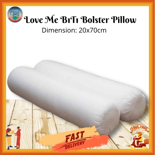 B1T1 LOVE ME HOTDOG BOLSTER PILLOW/ BOLSTER PILLOW/ WHITE PILLOW / HOTDOG PILLOW (NO COVER