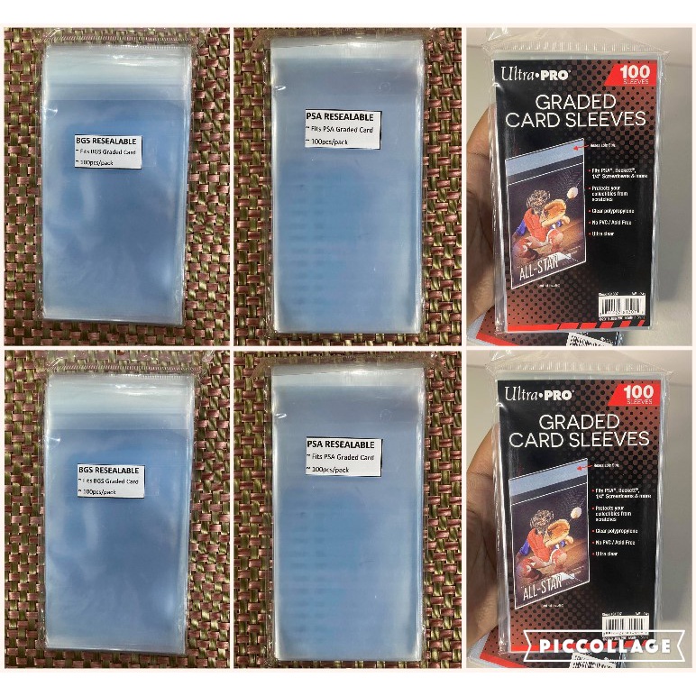 how much does it cost to get my cards graded PSA Graded Card Slab Sleeves