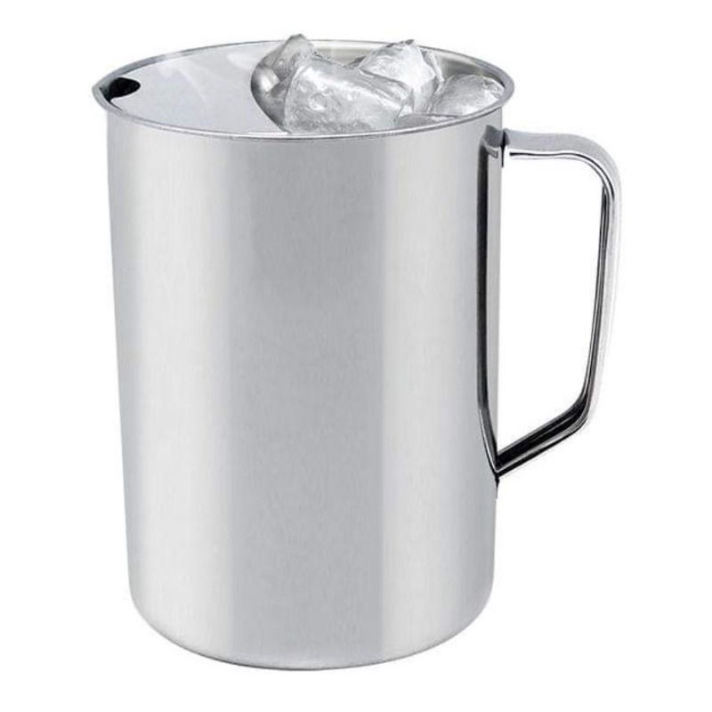 Ice Water Ice Bucket 1.5L Stainless Pitcher Camping Mug Shopee