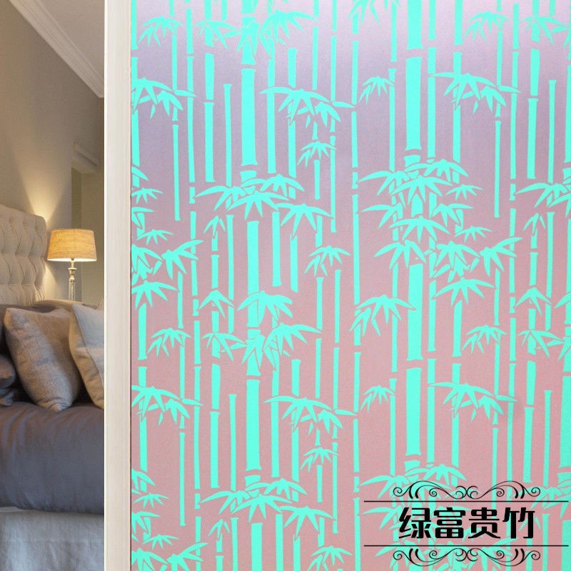 45/60CM Frosted glass paste transparent opaque selfadhesive shading window paste toilet