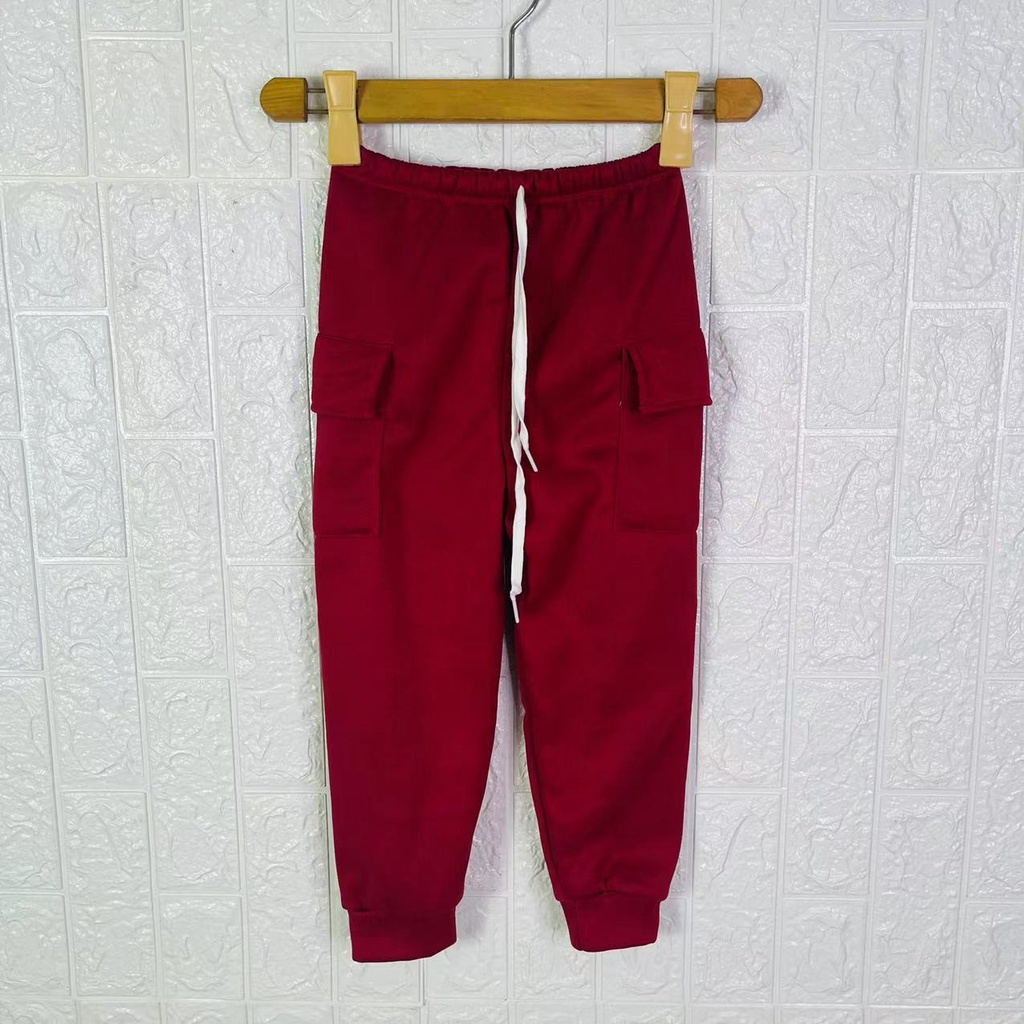 Cargo Pants Two Pocket Unisex For Kids Good And High Quality | Shopee ...