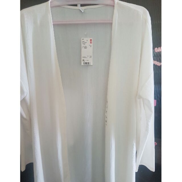 Uniqlo hot sale white cardigan