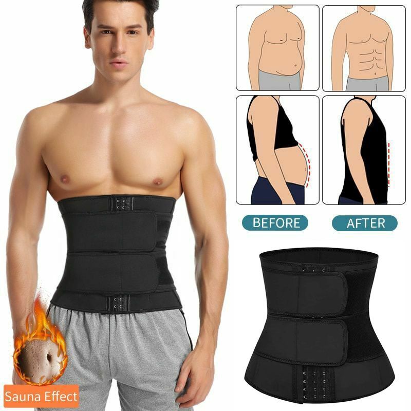 【Ready Stock】♈┋Man Body Shaper Cincher For Weight Loss Men Corset Waist