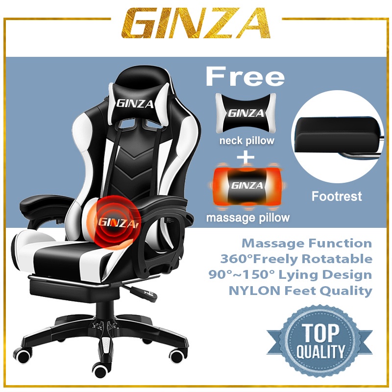 Gaming Chair GINZA Ergonomic Home Office Gaming Chair Computer Chair