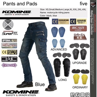 Komine best sale motorcycle pants