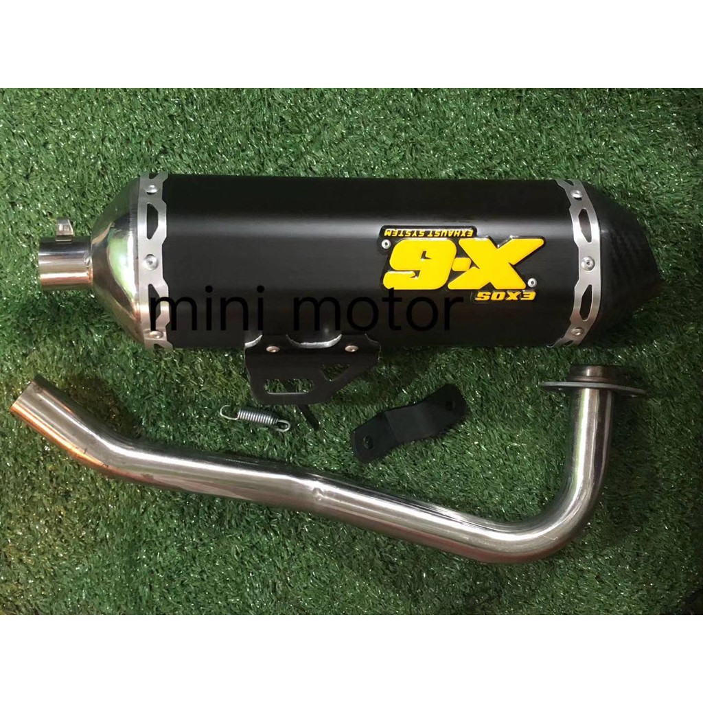 EXOS pipe X6 (silent ) pipe for mio soulty | Shopee Philippines