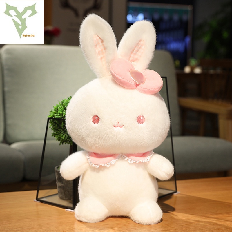 The sable hair rabbit Plushies for Girls Babies Stuffed Toy Cute Doll ...