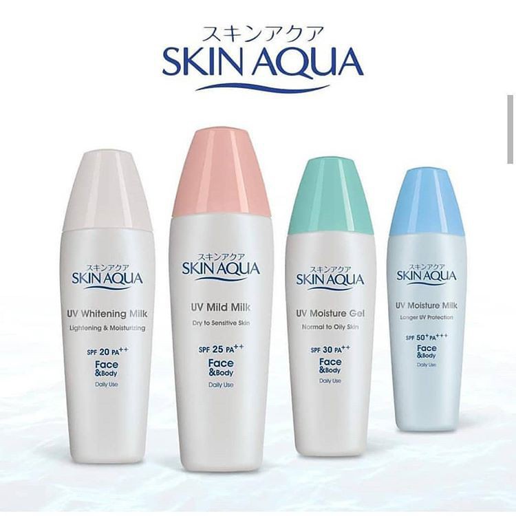 SKIN AQUA SUNSCREEN UV MOISTURE / SKINAQUA | Shopee Philippines
