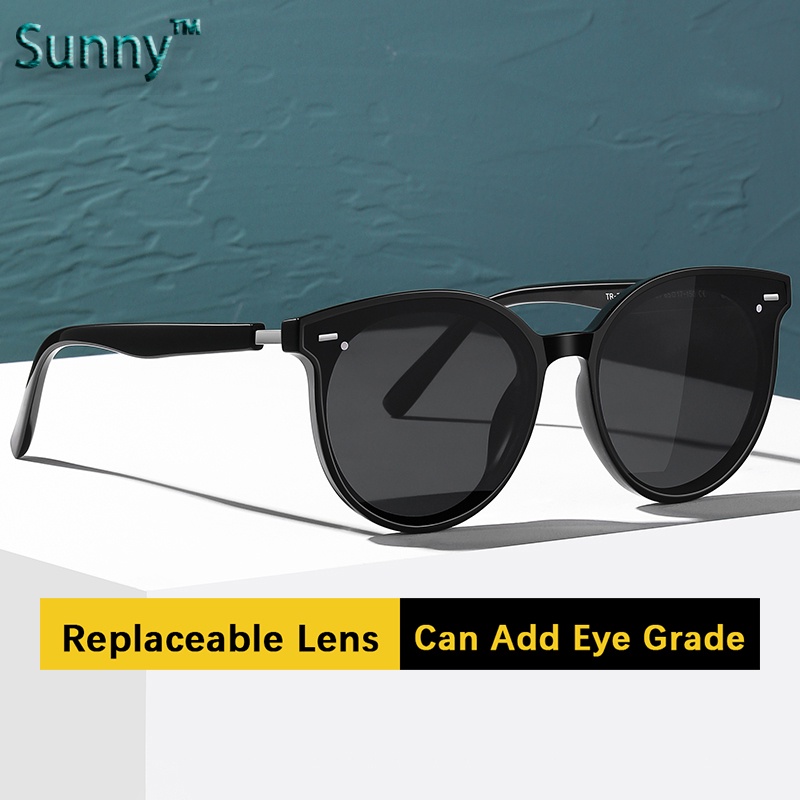 Polarized Sunglasses For Women Men Myopic Eyeglasses Index 1.56 with