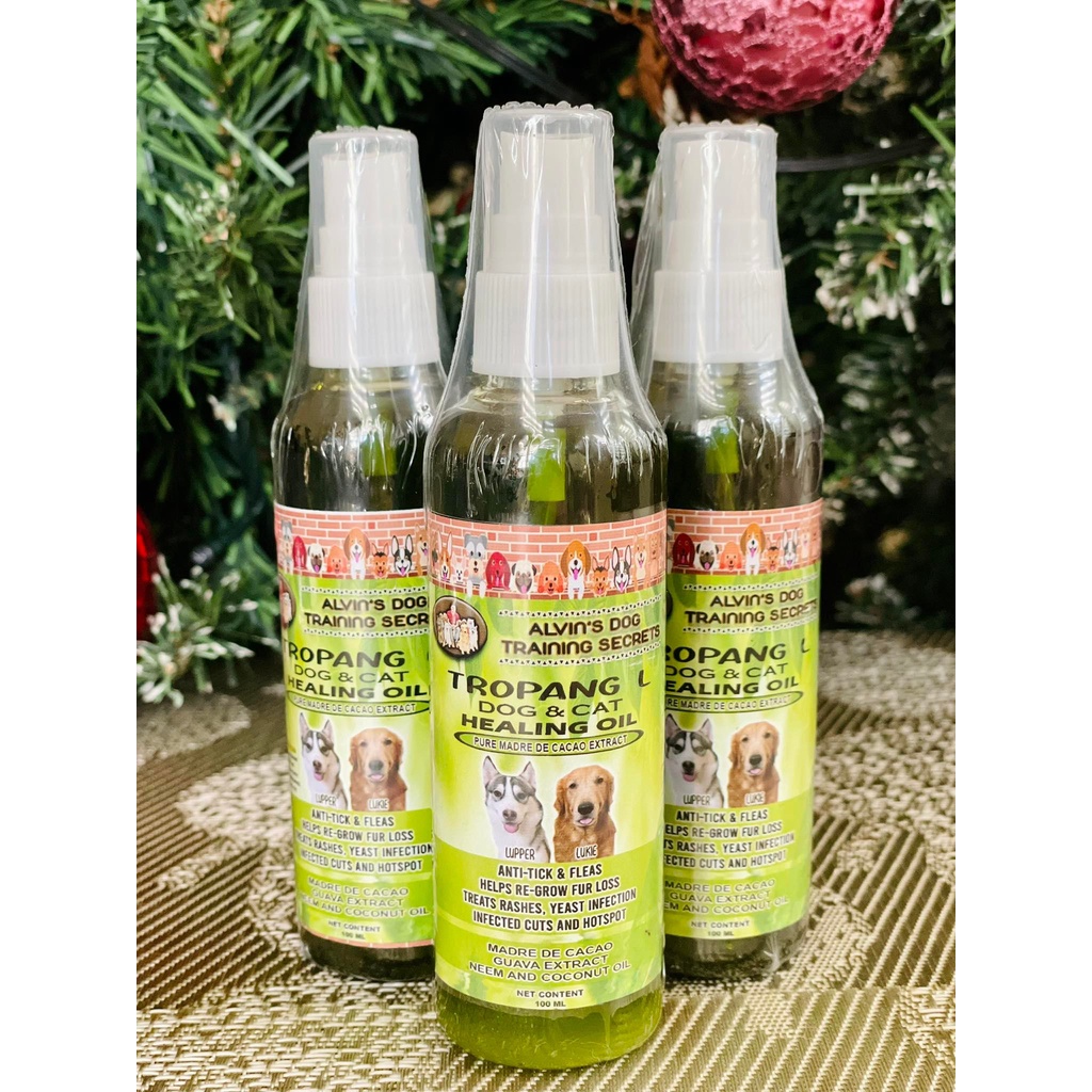 Dog & Cat Healing Oil (Madre De Cacao Extract) Regrow fur loss,Treats