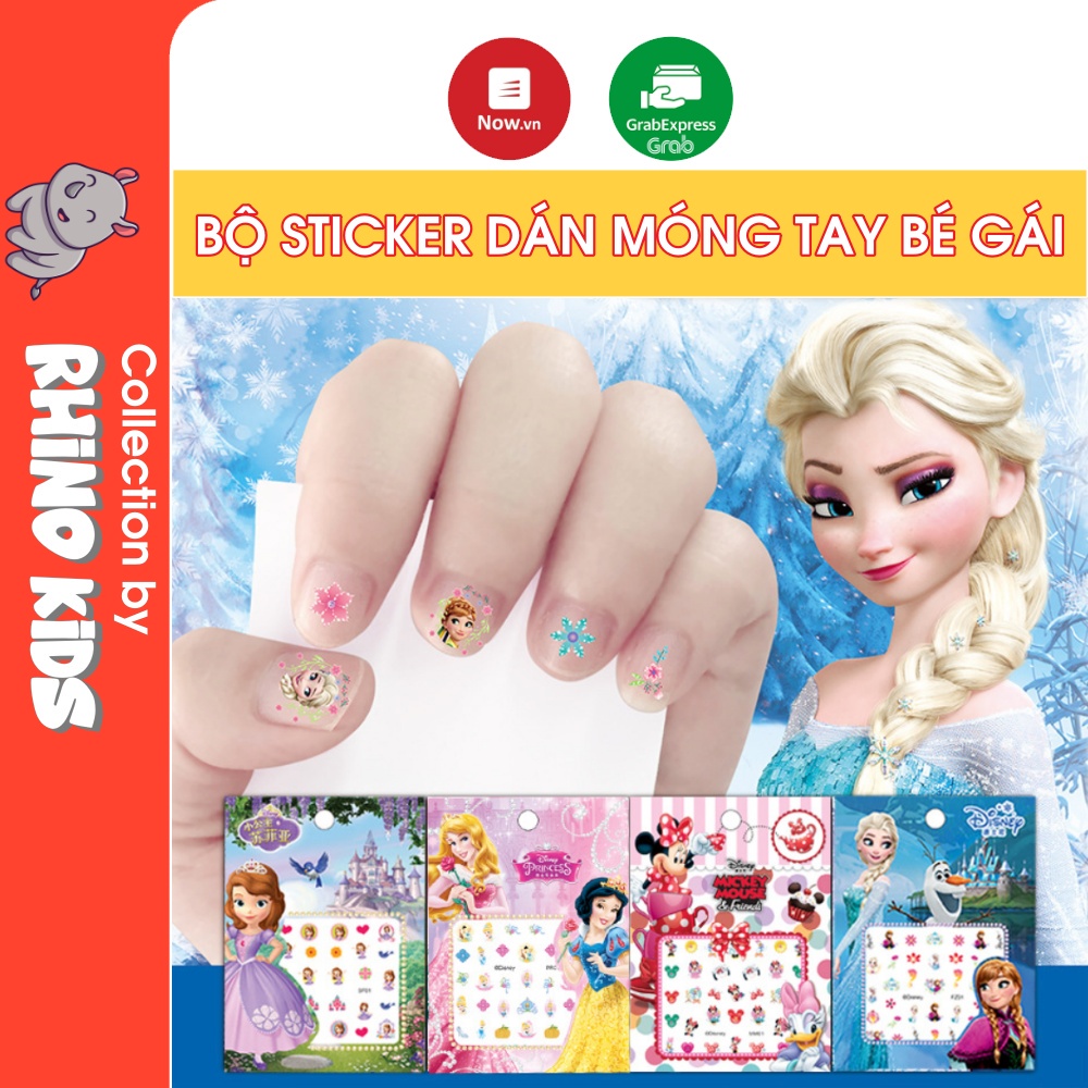 3d sticker set with details of ice princess ELSA, SOFIA, SNOW WHITE fun ...