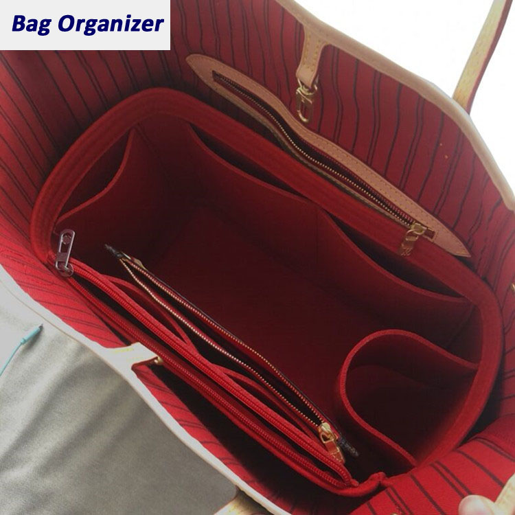 Felt·Bag in bag]Organizer Insert suitable for neverfull (Large/small), Purse  Insert/Bag Organizer