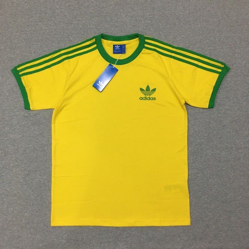 Adidas originals retro california t-shirt in yellow sale