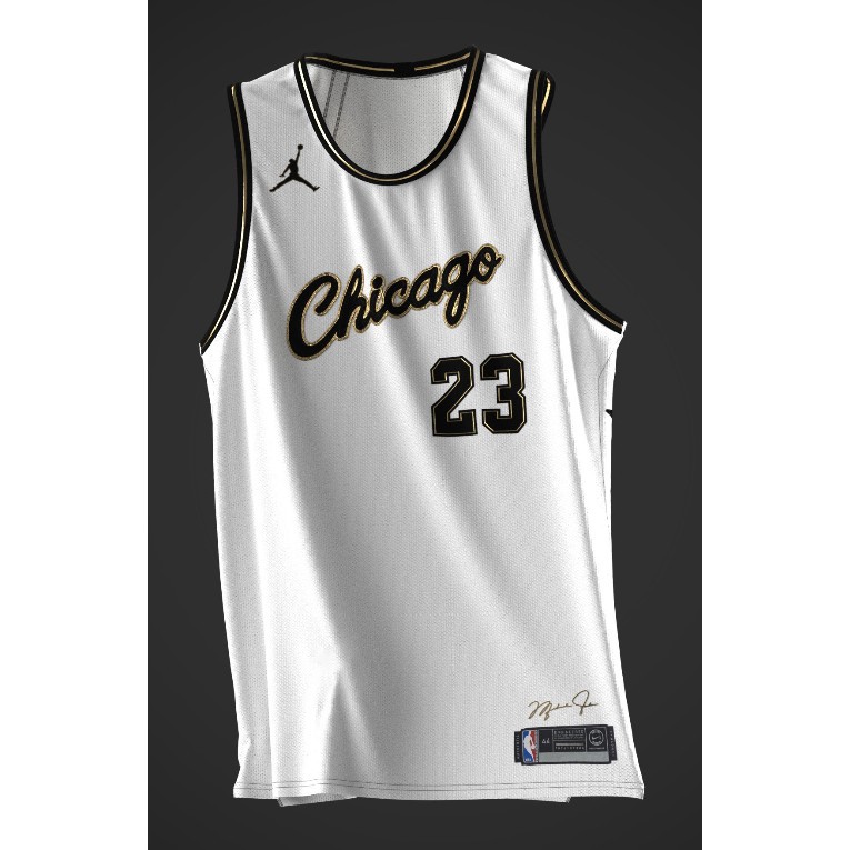 All white hot sale nba jersey