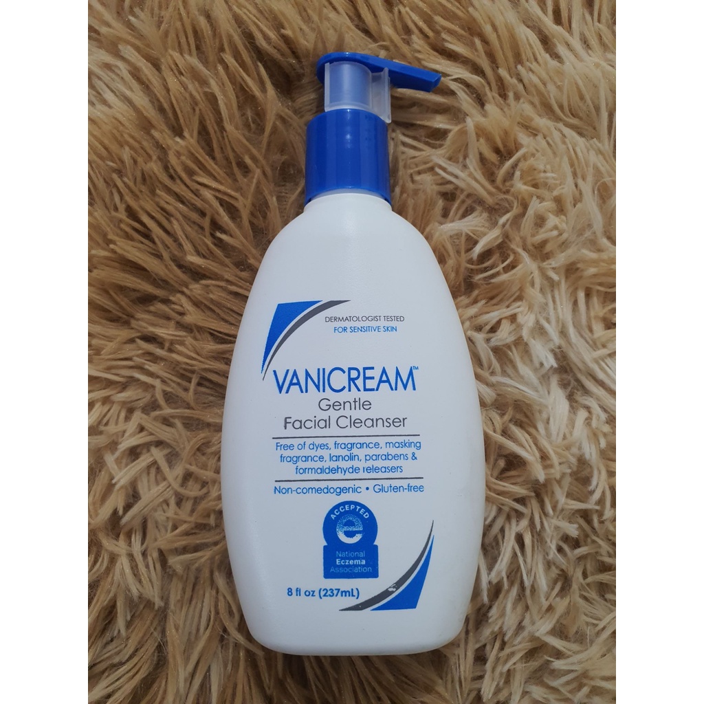 Vanicream Gentle Facial Cleanser 237ml Shopee Philippines