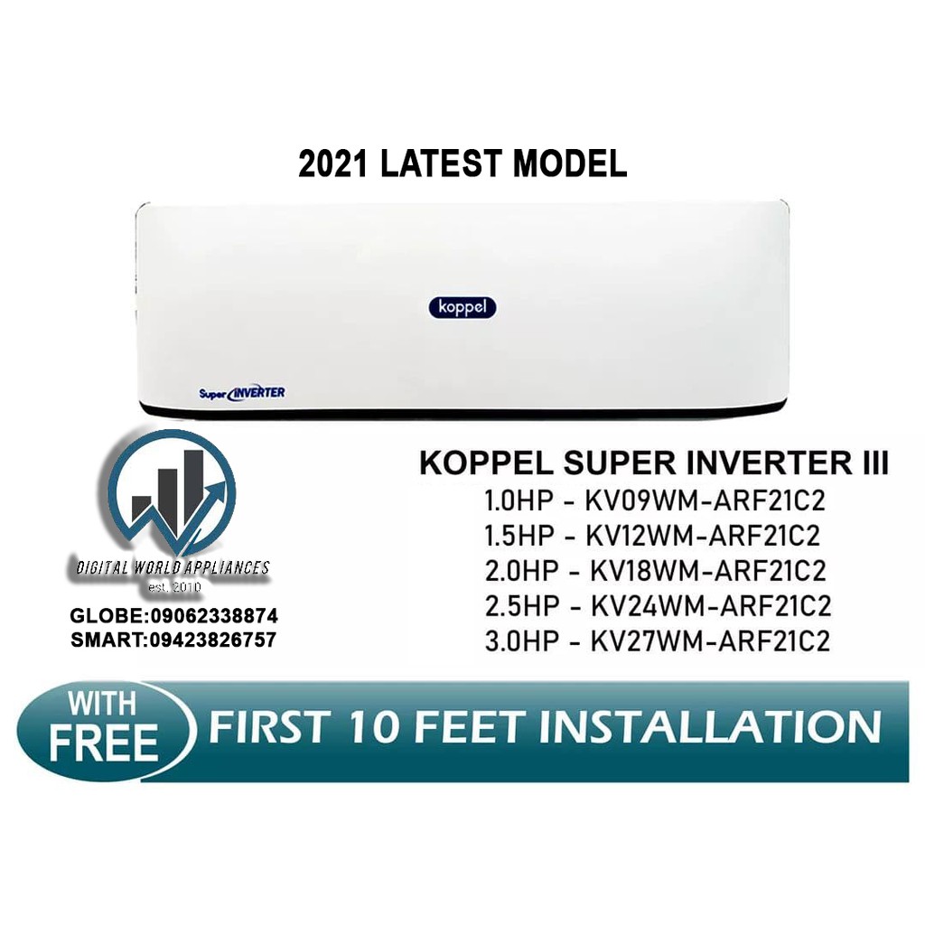 koppel 3hp super inverter price