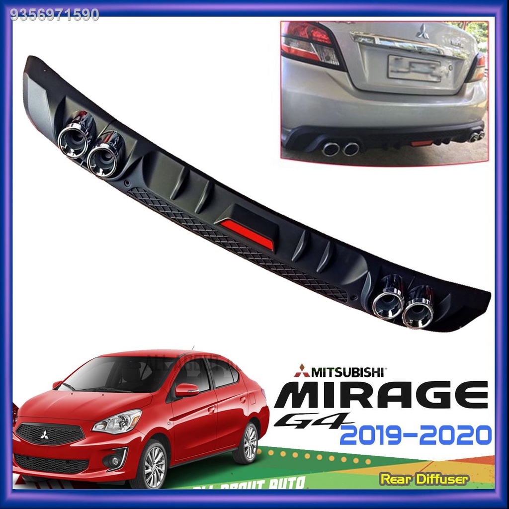 Mirage G4 20192020 Rear Bumper Diffuser(Splash Guard) Shopee Philippines