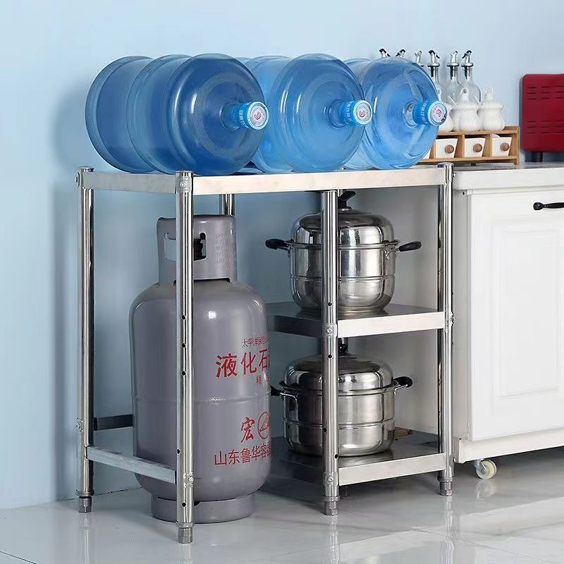 Kitchen 304 stainless steel rack gas rack stove bench heavy-duty ...