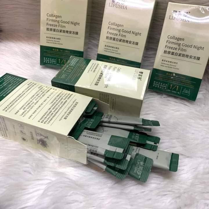 BUY 1 BOX GET 2 BOXES FOR FREE LIFUSHA Collagen Firming Sleeping Mask ...
