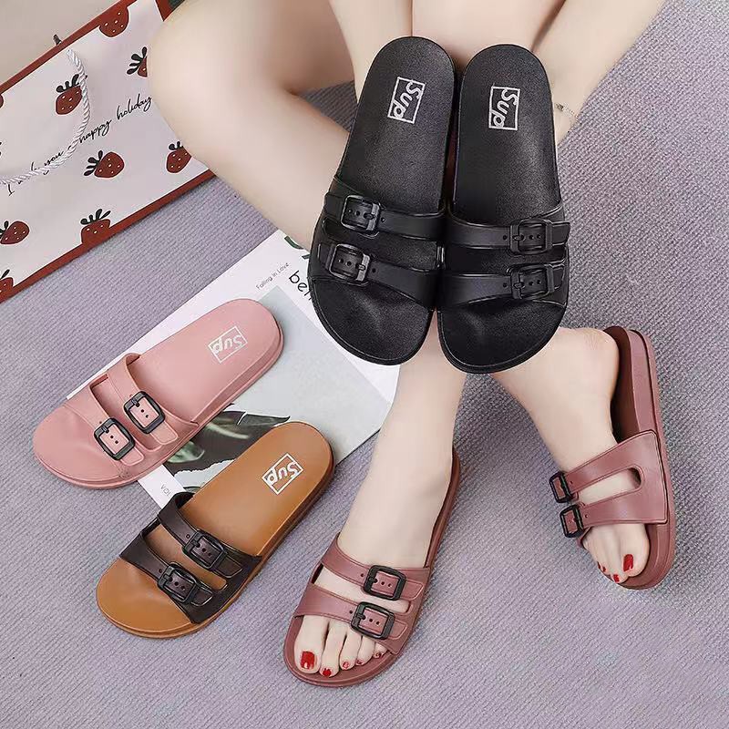 〚AMVIP〛 Soft Bottom Slipper Fashion Sandals For Women | Shopee Philippines