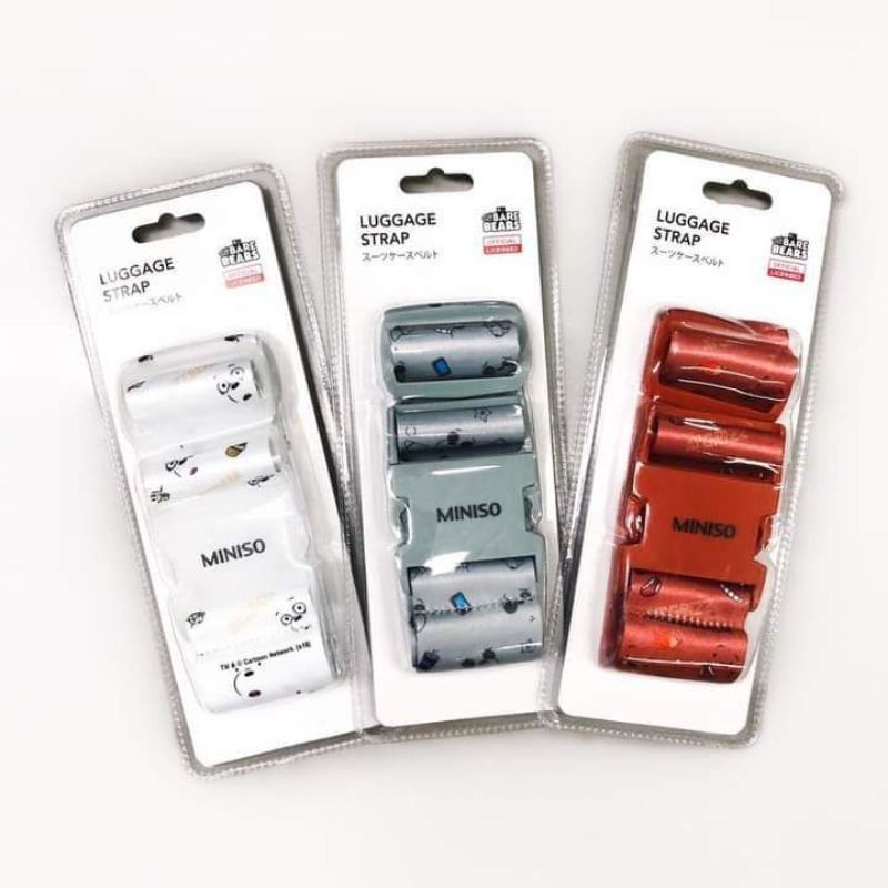 Miniso cheap luggage strap