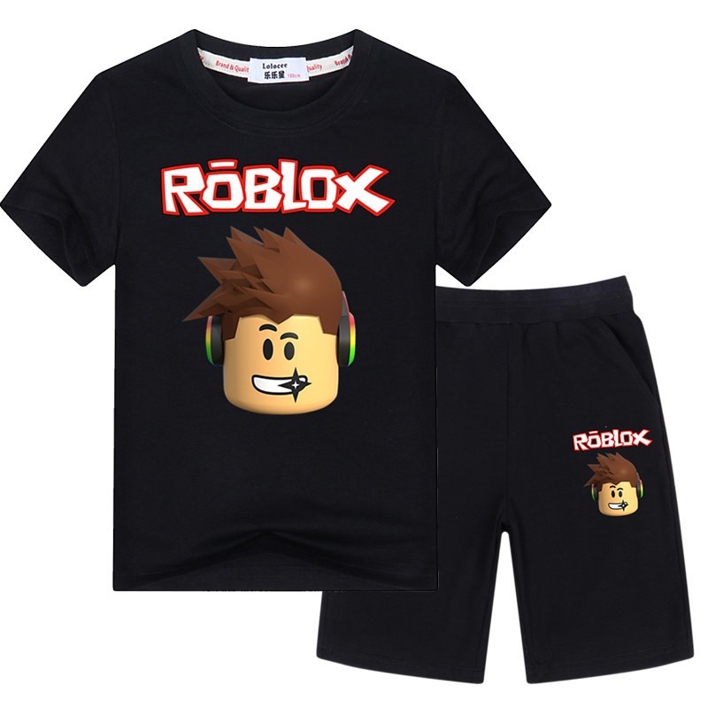 Bzdaisy ROBLOX Short Sleeve T-Shirt Shorts Set for Kids - Fun