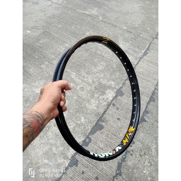 KINGU CARBON RIM BROKEN SIZE 1.2 1.4 x17 | Shopee Philippines