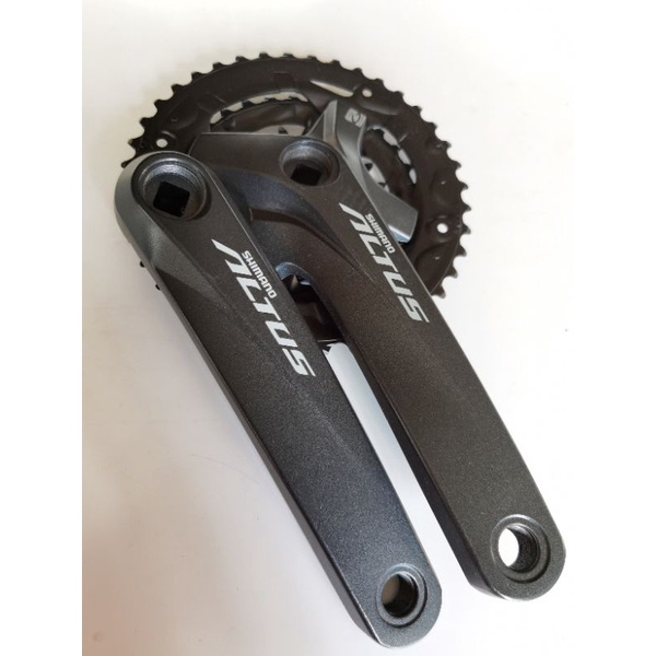 Original Shimano Altus Triple MTB Crank Chainwheel 40/30/22 Semi Alloy ...