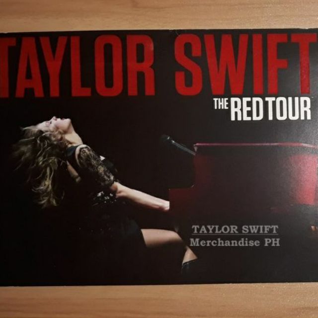 TAYLOR SWIFT RED Tour Book Shopee Philippines