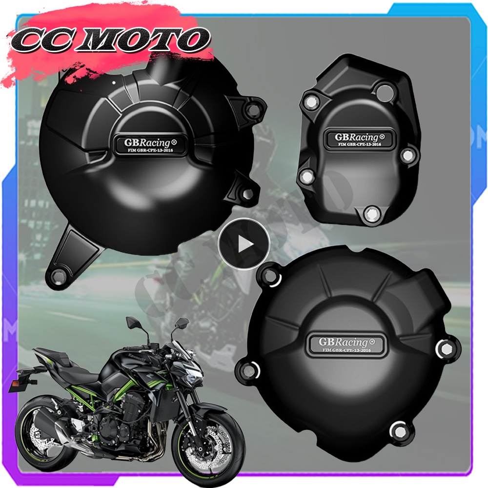 Z900 Motorcycles Engine cover Protection GB Racing For KAWASAKI Z900 ...