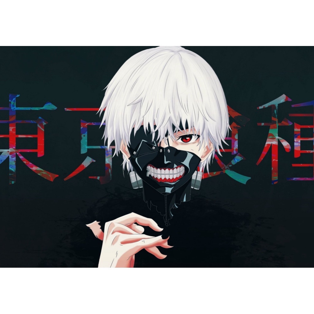 Tokyo Ghoul Anime Characters Poster A4 Size | Shopee Philippines