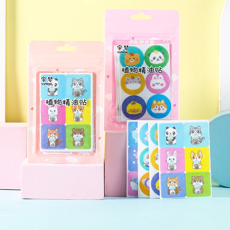 36PCS Easter Bunny Face Stickers - Vinyl Rabbit Decals For Windows & DIY Decor