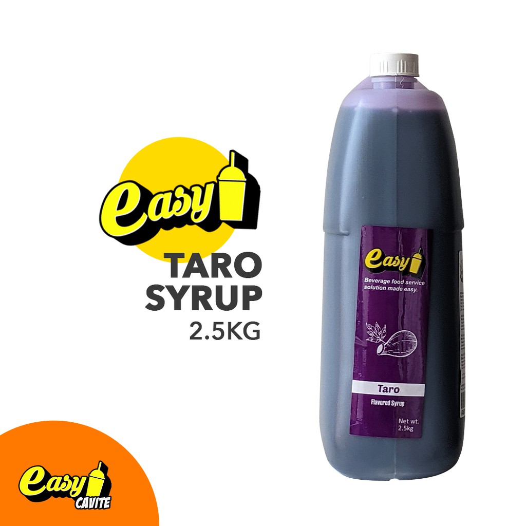 Easy Brand Taro Flavored Syrup 2.5kg | Shopee Philippines