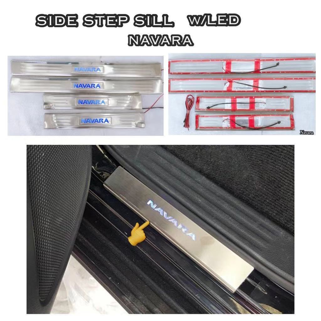 OC SIDE STEP SILL WITH LED NAVARA (Good Quality) (2624) Shopee