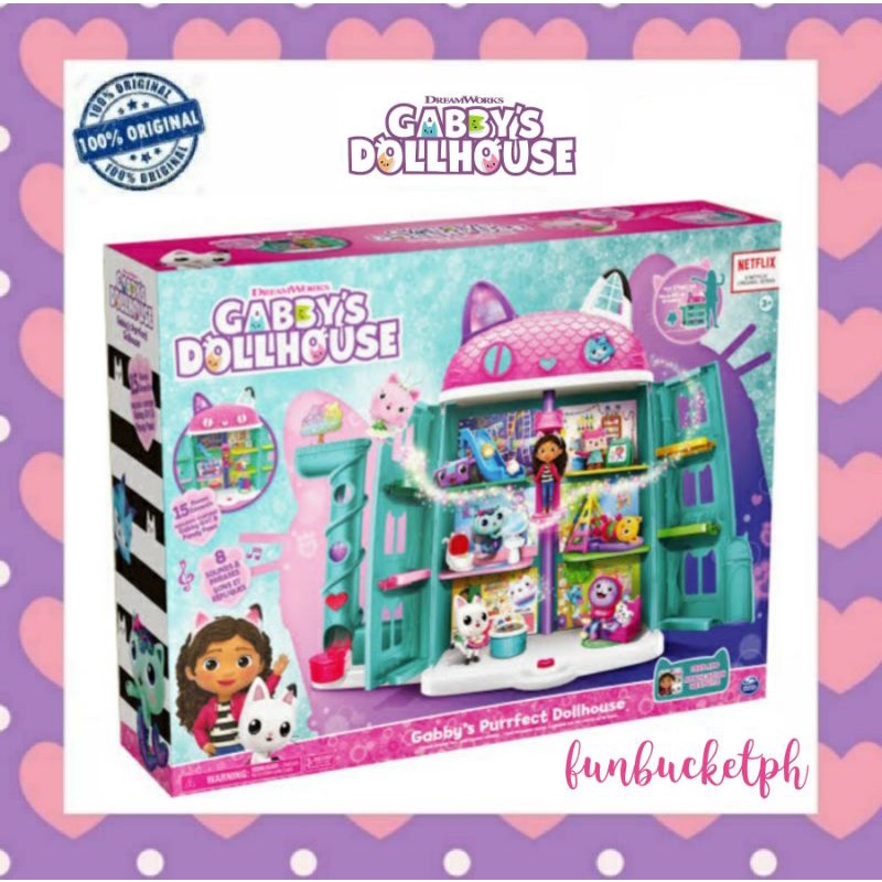 ORIGINAL DreamWorks Gabby's Dollhouse Gabby's Purrfect Dollhouse