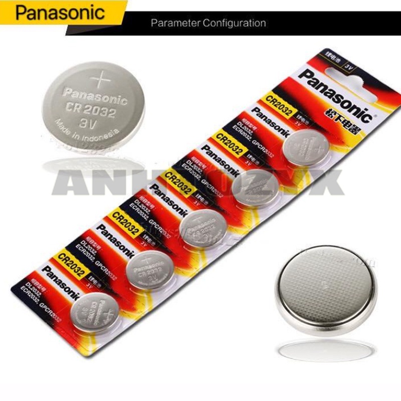 ⚡PANASONIC Promotion Sale 3V CR2032 CR 2032 Watch Clock Batteries ...