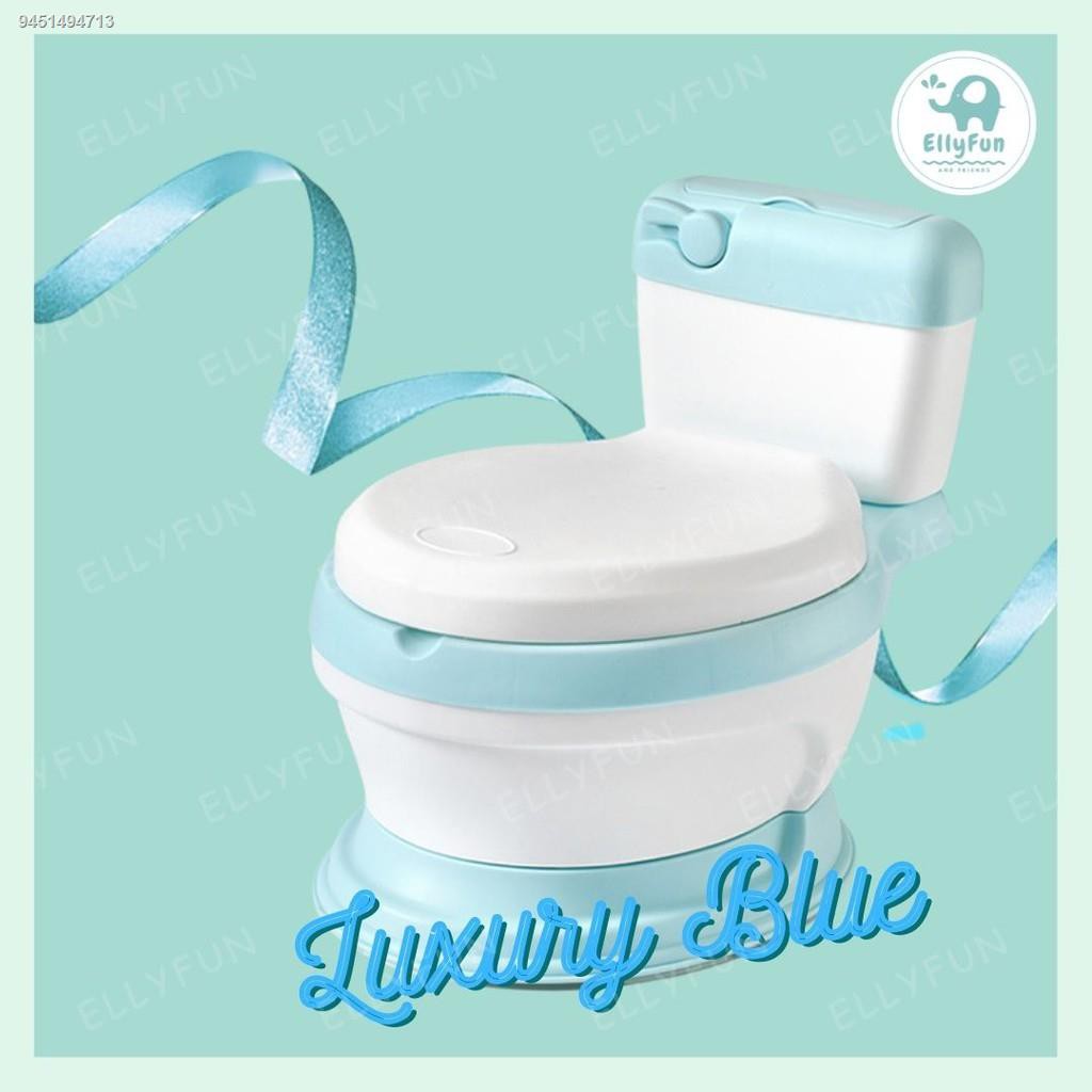 ๑ ┅Ellyfun Cute Baby Potty Trainer Potty Training Stool Mini Commode