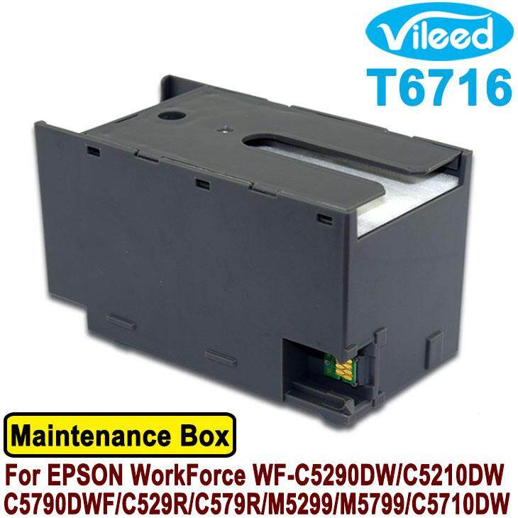 O2h2 【manila Spot】t6716 Pxmb8 Maintenance Box Cartridge T671600 C13t671600 Compatible For Epson 1361