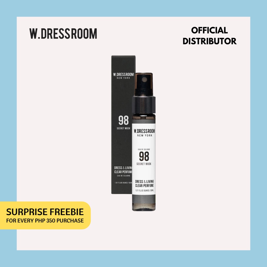 W.DRESSROOM Dress & Living Clear Perfume No. 98 (Secret Musk) 30ml