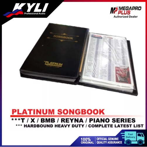 The Platinum Songbook With Update Full Songlist Songbook Only