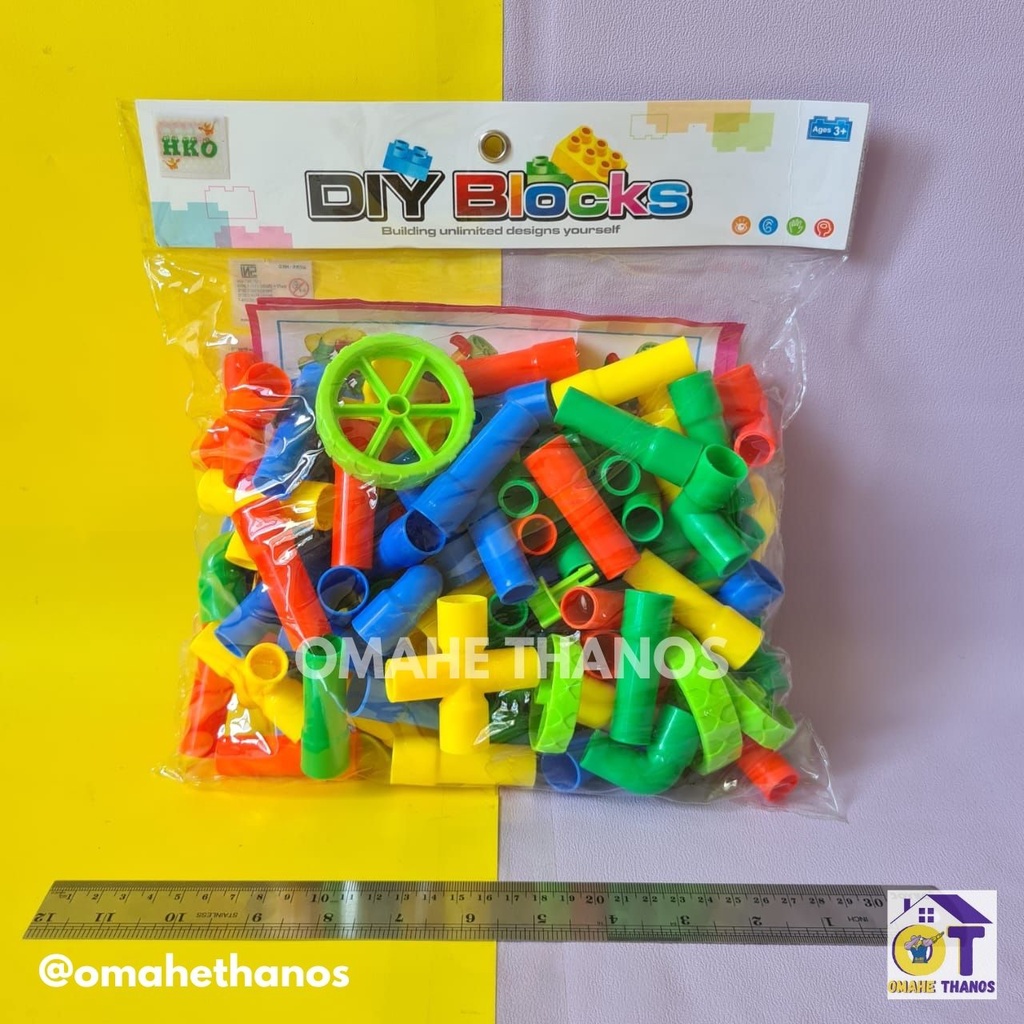 Lego Pipe Toys/Educational Children's Toys | Shopee Philippines