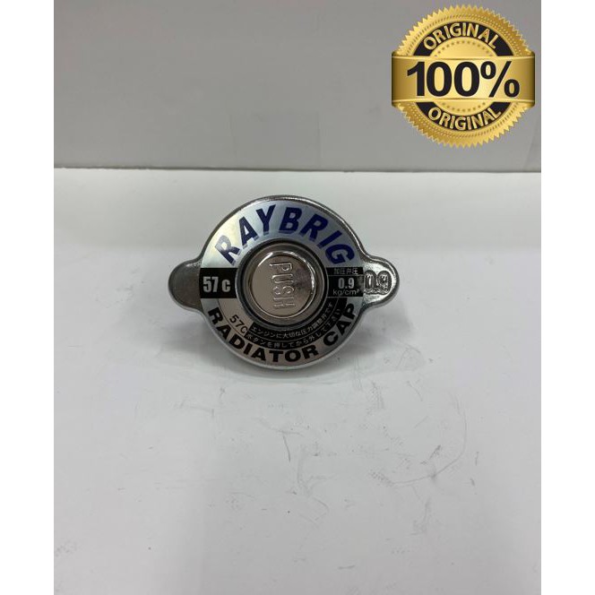 Original Raybrig Japan Quality 9 lbs 57C Chrome Finish Radiator Cap ...