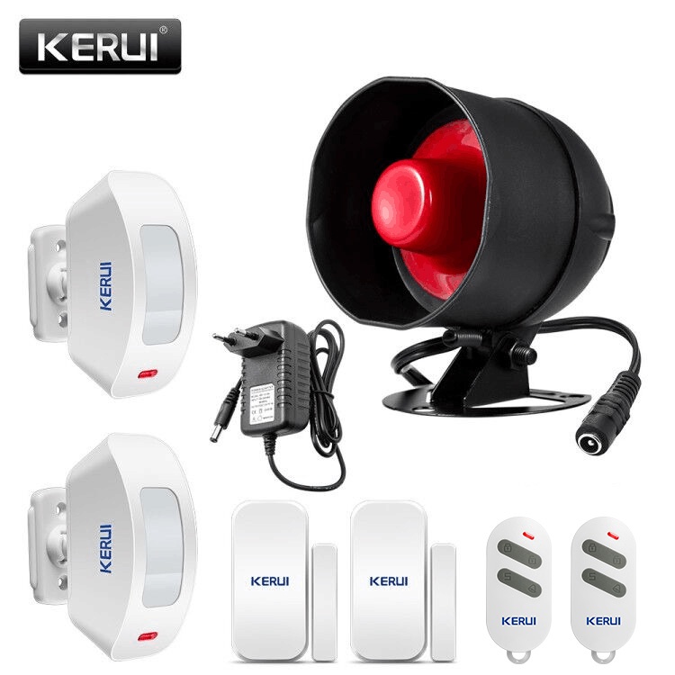 KERUI Standalone Wireless Home Security Alarm System Kit Siren Horn ...