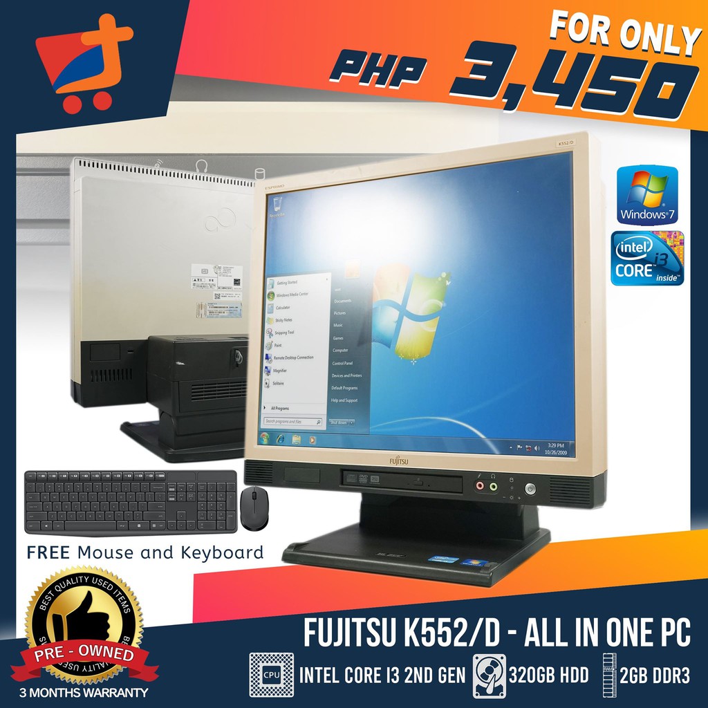 レア 省スペース デスクトップパソコン ESPRIMO B532/G
