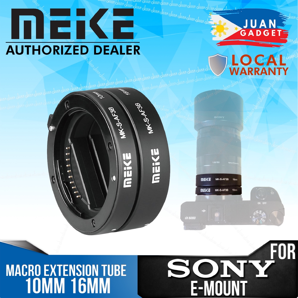 Meike MK-S-AF3B Compatível com Câmeras Mirrorless de Montagem E/FE da